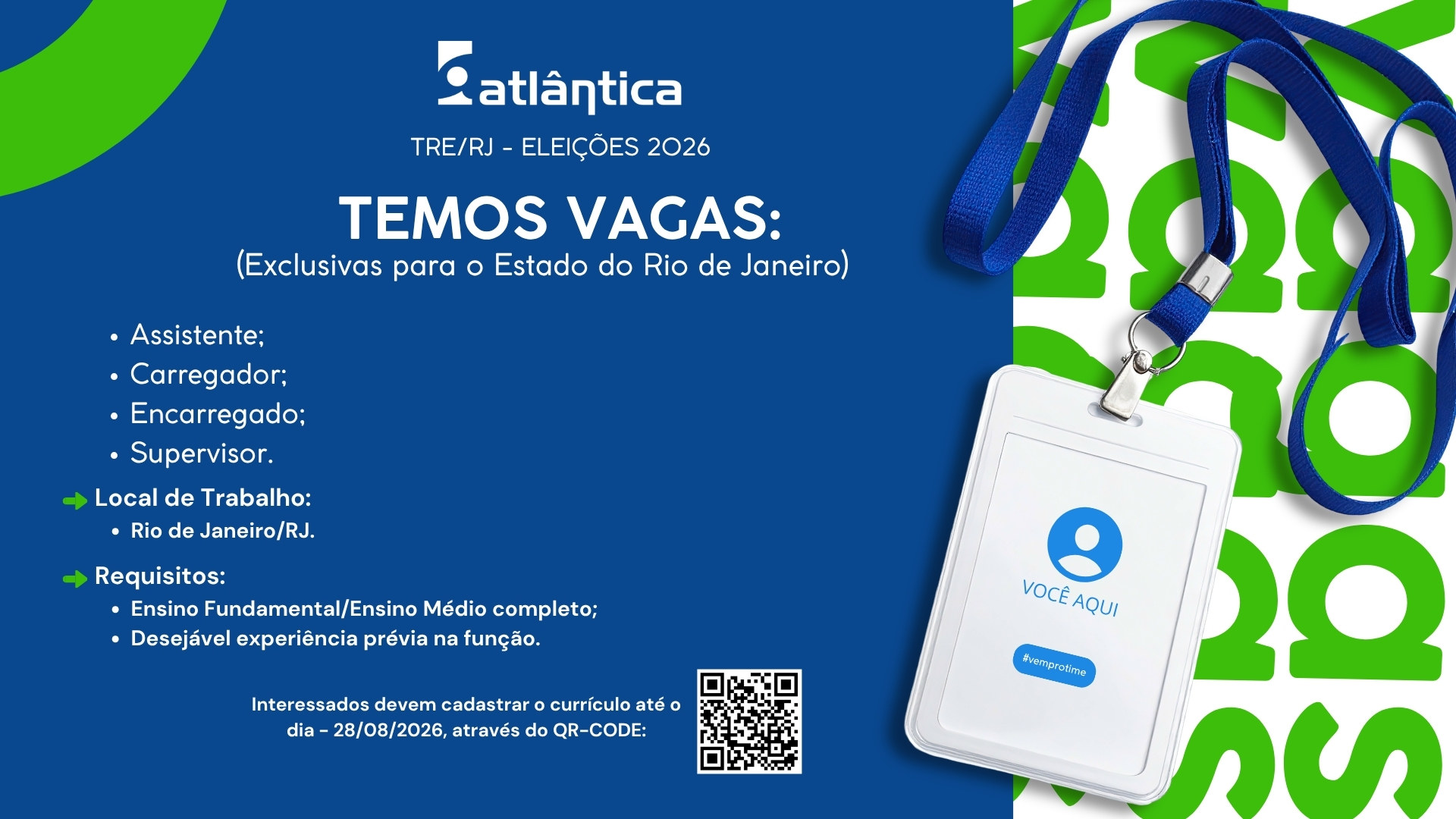 Temos Vagas